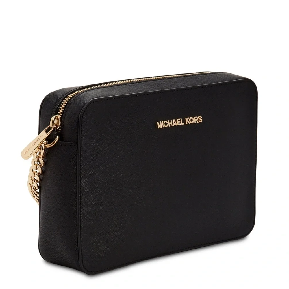 🖤🖤NWT-Michael Kors Leather Jet Set East West Crossbody🖤🖤